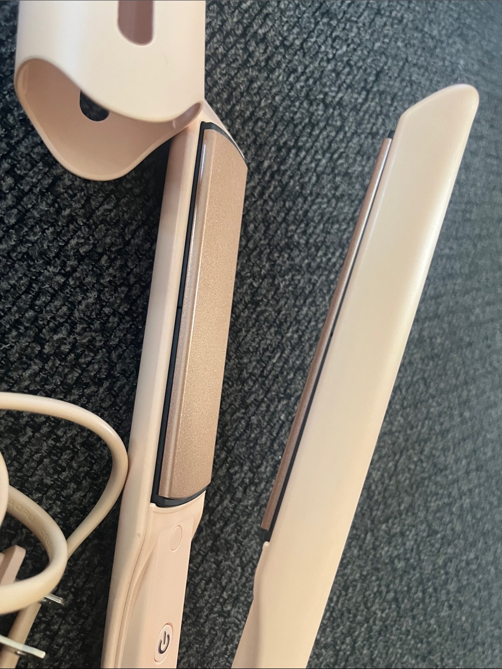 Kristin Ess Pink Ceramic Hair Straightener - Compact Electric Styling Iron - Picture 3 of 6